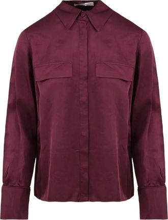Mar De Margaritas Camicia Regular - - Blouses & Shirts - Donna - Rosso - M