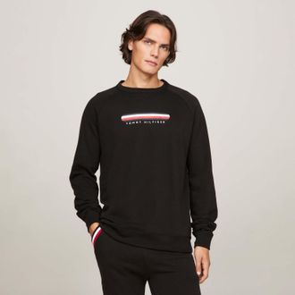 Tommy Hilfiger Heren Tommy Hilfiger Logo Trainingsjack in Zwart