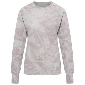 Stoic PerformanceMerino170 PorsiSt. L/S Merinoshirt f&uuml;r Damen | grau/ aop