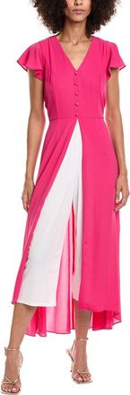 Sandra Darren Bubble Crepe Walk-Thru Jumpsuit