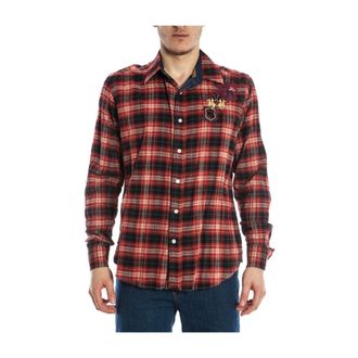 La Martina Heren, Overhemden, Rood, Maat: XL Katoen