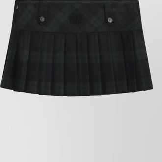 Miu Miu pleated skirt