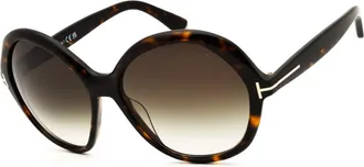 Tom Ford FT1282 52B Dark Havana/Smoke Gradient