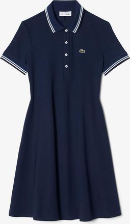 Lacoste Korte polo-jurk, korte mouwen, uitlopend