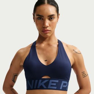 Nike Womens Nike Pro Sculpt Medium-Support Padded Sports Bra in Blue | IB9896-410