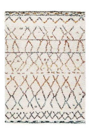 AFK Living Alfombra suave y gruesa de estilo &eacute;tnico multicolor 160 x 230 cm