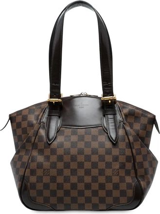 Louis Vuitton 2010 Damier Ebene Verona MM shoulder bag - Marrone