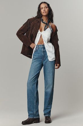 Reformation Harriet High-Rise Straight-Leg Jeans