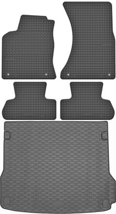 OEM Juego De Alfombrillas De Goma Para Coche Y Alfombrilla Para Maletero Para Audi Q5 I Suv (2008-2016)
