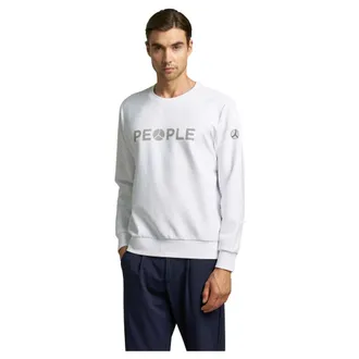 People of Shibuya Sweatshirt met tekst - Heren - Sweatshirts & Hoodies - Wit - Maat: XL