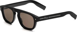 Dior Line S2I Zonnebril - Heren - Accessoires - Zwart - Maat: 51 MM