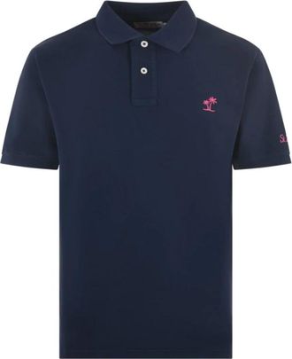 MC2 Saint Barth Polo Shirts - Heren - Polos - Blauw - M - Tops