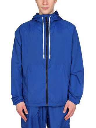Marcelo Burlon Cross Print Windbreaker Jacket