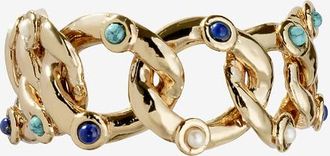 Gas Bijoux Goldenes Armband mit Halbedelsteinen Mitsi