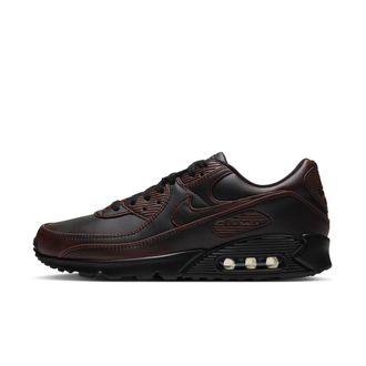 Nike Mens Air Max 90 Premium Shoes in Black | IQ7130-001