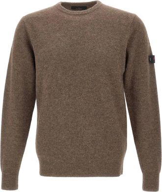 Peuterey Maglione con applicazione - Marrone