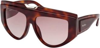 Max Mara MM0083 52F Dark Havana/Brown Gradient