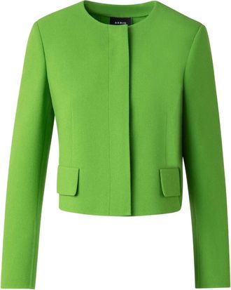 Akris Giacca in lana - Verde