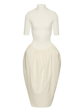 Magda Butrym Asymmetrische jurk - Beige