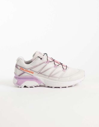 Salomon XT-PATHWAY 2 sneakers in lilla cenere e rosa alba