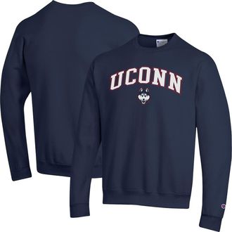 Champion Mens Champion Navy UConn Huskies Arch Over Logo Pullover Sweatshirt at Nordstrom, Size Xx-Large