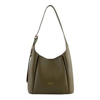 Pourchet Dames, Tassen, Groen, Maat: ONE Size Leer
