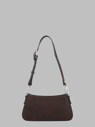 Vivienne Westwood Womens Shoulder Bag Tasha Brown Lambskin