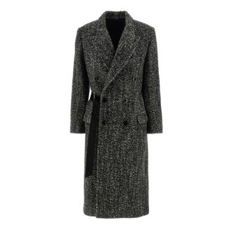 Isabel Marant Dames, Mantels, Zwart, Maat: 2XS Wol