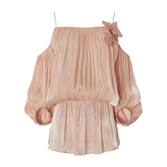Genny Mujer, Blusas y Camisas, Beige, Talla: M