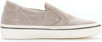 Gabor Damesloafer met Optifit Voetbed - Dames - Loafers - Beige - 42 EU - Su&egrave;de - Schoenen