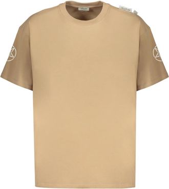 Isabella 1985 Katoenen T-shirt - Heren - T-shirts - Beige - L - Katoen - Tops