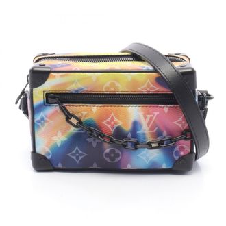 Louis Vuitton Black Multi-Color Monogram Pvc Coated Canvas Leather Handbag Shoulder Bag (Pre-Owned)