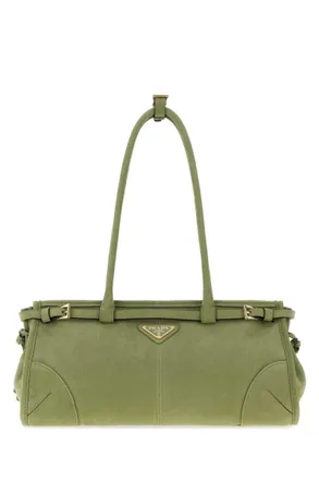 Prada Agave Bonnie Medium Shoulder Bag