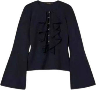 Twinset Actitude Truien - Dames - Blouses - Blauw - M - Overhemden