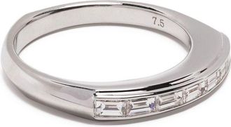Stephen Webster 18K White Gold Baguette Stack Diamond Ring - Womens - 18kt White Gold/Diamond