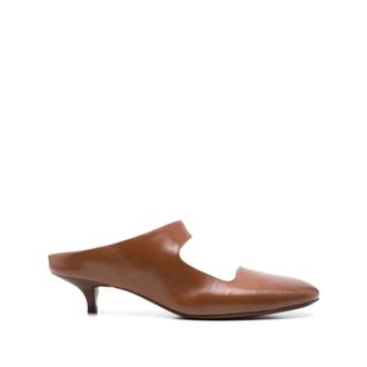 Mars&egrave;ll Stijlvolle Sabot Schoenen - Dames - Muiltjes - Bruin - 40 EU - Schoenen