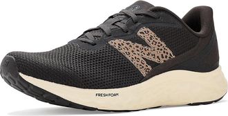 New Balance Fresh Foam Arishi v4 Womens Shoes Black Cement/Flat Taupe/Angora : 10.5 B - Medium, Synthetic/Textile