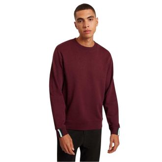 Ted Baker Heren Sweatshirt met ronde hals (Ossenbloed)