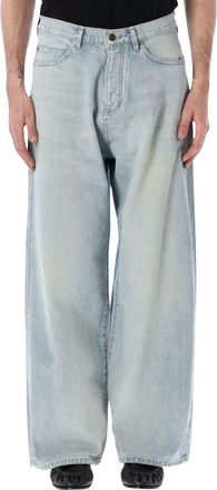 Balenciaga Light Blue Loose Jeans