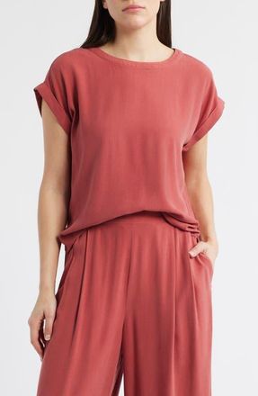 Cloth & Stone Crewneck T-Shirt in Sun Washed Clay at Nordstrom, Size X-Small
