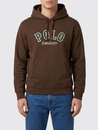 Polo Ralph Lauren Felpa con cappuccio in misto cotone con logo Polo Ralph Lauren