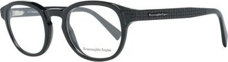 Ermenegildo Zegna Zwarte Optische Monturen - Heren - Brillen - Zwart - ONE Size - Accessoires
