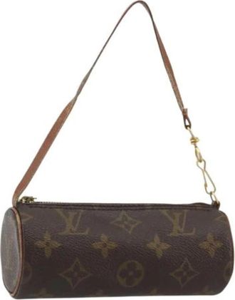 Louis Vuitton Pre-owned Pouch - Dames - Vintage Mini Tas - Bruin - ONE Size - Vintage