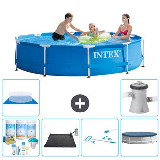 Intex Piscina Con Estructura Redonda - 305x76 Cm - 7-piezas S20408