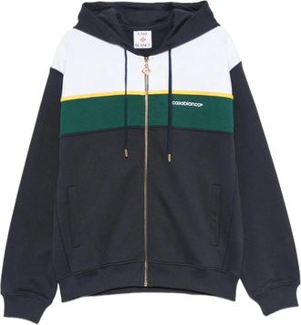 Casablanca Zip-throughs - Heren - Vesten met rits - Blauw - M - Hoodies & sweatvesten