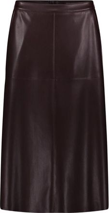 Betty Barclay Rokken, Dames, Bruin, M, Fluwelen A-lijn Rok Effen Kleur