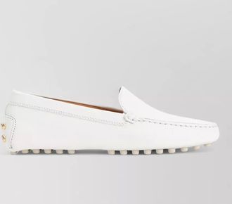Tod's loafers with rubber sole and stitch detailing