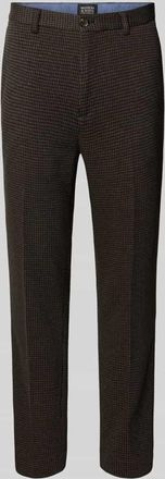 Scotch & Soda Stoffhose mit Gesäßtaschen in Dunkelbraun, Größe 30/32