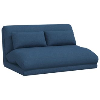 vidaXL Sill&oacute;n Ajustable Azul Tela Vidaxl