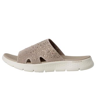 Skechers Arch Fit Knit Slide Taupe 141446-TPE Womens